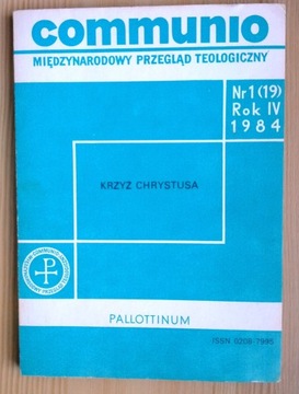 Communio nr 1/1984 - Krzyż Chrystusa