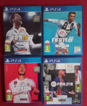 Gry FIFA 18,19,20,21 PS4