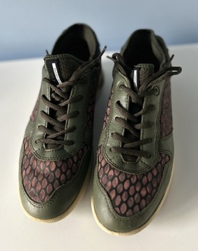 Buty damskie Ecco sneakersy danish desigh khaki 39