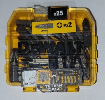 Dewalt Zestaw bitów Pz2 25 szt. w opakowaniu 