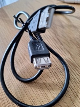 Przedłużacz USB A 1m