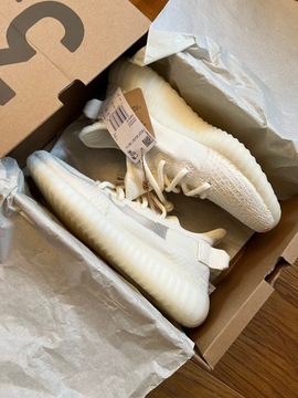 Nowe buty Yeezy 350 V2 White Bone rozmiar 39 1/3