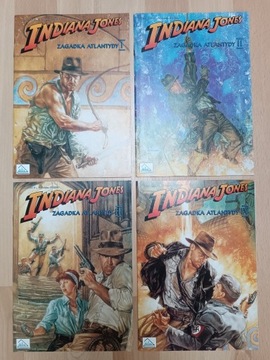 Indiana Jones Zagadka Atlantydy - 4 numery