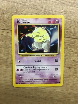 Karta Pokemon Drowzee Base Set 49/102