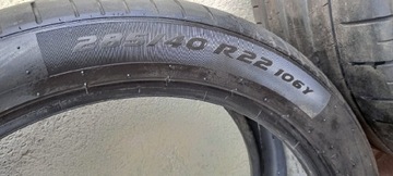 Komplet opon 22" Pirelli Pzero dwie szerokości 21r