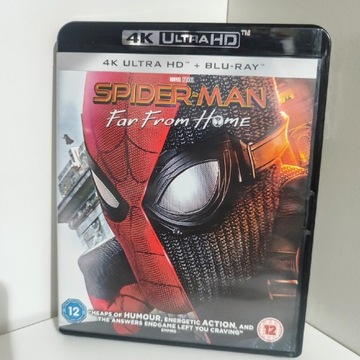 Spider-Man Far From Home 4k UHD + Blu-ray 