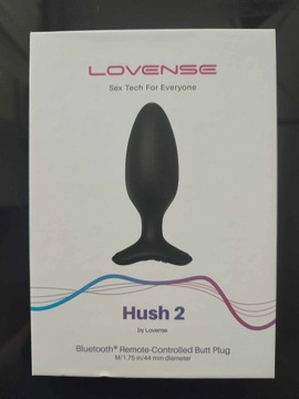 Lovense Hush 2 M wibrujący korek analny