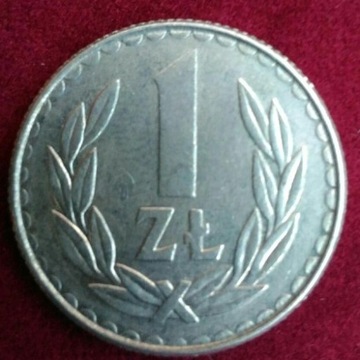Moneta 1zł 1988 rok