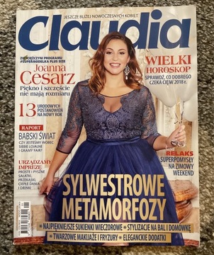 Claudia magazyn czasopismo miesięcznik 1/2018