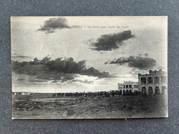 Souvenir de Djibouti La Nuit par clair de lune1916