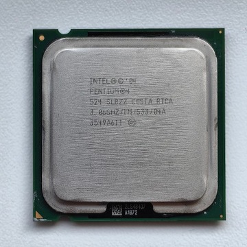 Intel Pentium 4 524 3,06 GHz SL8ZZ