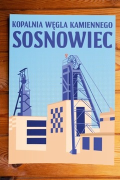 Plakat KWK Sosnowiec