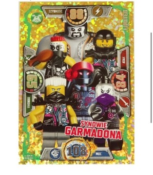 Karta lego ninjago synowie garmadona seria4