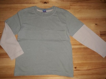 Bluzka z długim rękawem typu 2 w 1 koszulka TU 110