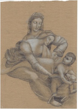 Święta Anna Samotrzecia Leonarda da Vinci