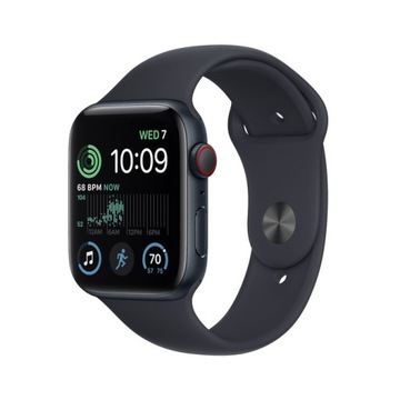 Apple Watch SE GPS + Cellular 44mm Midnight Alumin