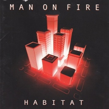 Man On Fire cd  Habitat    prog rock