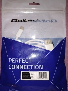 Kabel DisplayPort Qoltec 50413 2 m 