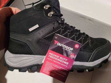 Buty trekkingowe skórzane Outdoor Nowe rozmiar 45