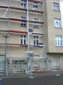 winda budowlana do rusztowania