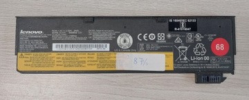 Bateria Lenovo L450 L460 L470 T450 T460 T470p T550 T560 W550 X260 X270 87%