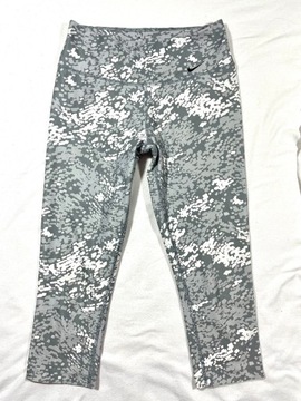 Nike wzorzyste legginsy 3/4 xs