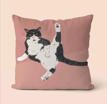 Poszewka na poduszkę koty "kocie sprawy" 