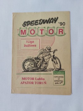 Motor Lublin - Apator Toruń 1990