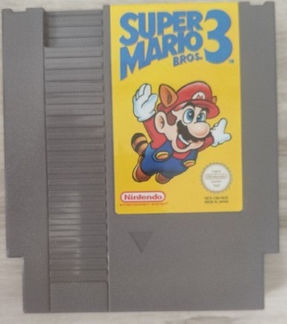 Super Mario Bros 3 Nintendo NES PAL Unikat