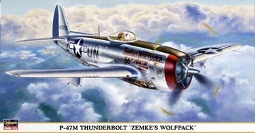 Hasegawa 09572 P-47M Thunderbolt ZEMKE'S WOLFPACK