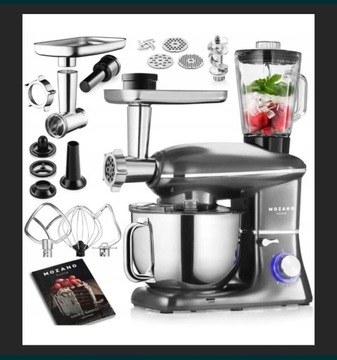 Robot kuchenny planetarny maszenka mięsa mikser blender 2300 W 6,2 L