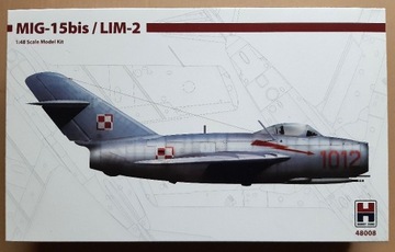 MiG-15 bis/Lim-2  skala 1/48 HOBBY 2000 + dodatki
