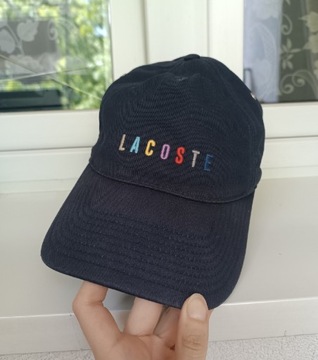 Czapka cap Lacoste rainbow logo 