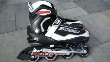 Rolki regulowane SMJ Sport 090A czarne ABEC-7 168