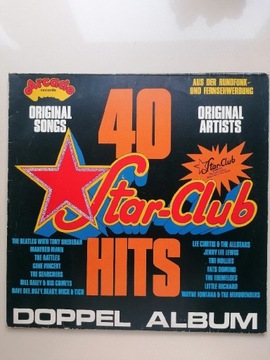 płyty winylowe 2 szt Star Club 40 hits 