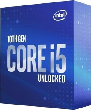 Procesor Intel i5-10600K 6 rdzeni 12 wątków 4,8GHz