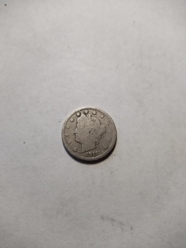 USA 5 centów 1911