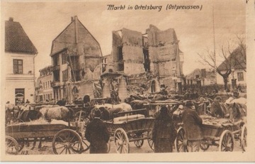 Stara pocztówka Szczytno Ortelsburg 1916