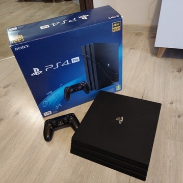 Konsola PlayStation 4 PS4 PRO 1 TB + gry