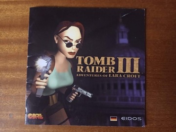 Tomb Raider III (3) wersja niemiecka + instrukcja