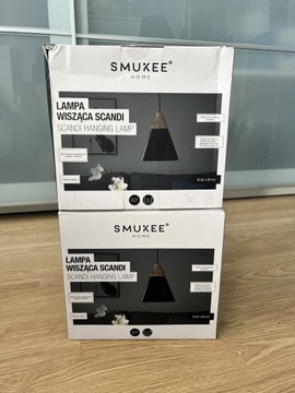 Smukee Scandi lampa czarna loft loftowa lampy 