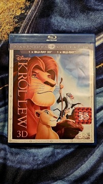 Król Lew Blu-ray Diamentowa Kolekcja 2D+3D