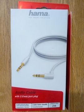 Kabel Hama Alu-line Jack 3.5mm 3,5 mm 2 metry