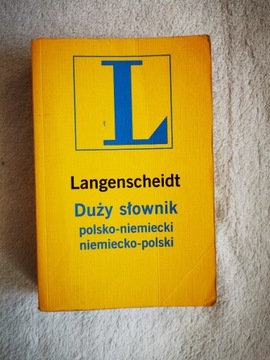 Langenscheidt duży słownik polsko-niemiecki 