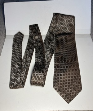 krawat tie 85mm 150cm BUGATTI jedwabny 100% silk, do garnituru koszuli