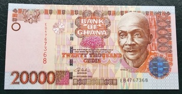 Ghana 20000 cedis 2002 UNC 