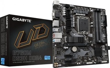 Płyta Główna Gigabyte B760M DS3H DDR4 sprawna 100% (opis)
