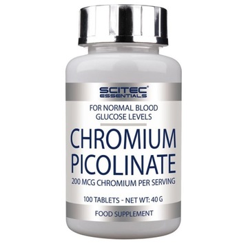 Chromium Picolinate 100tabs SCITEC