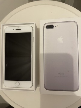 iphone 7 plus, Silver, 256 GB, stan bdb