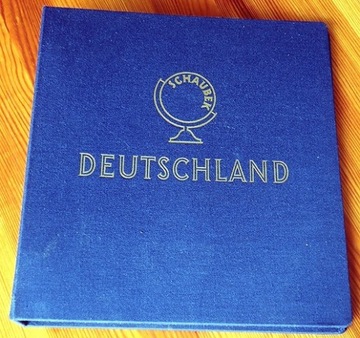 Okładki albumu Schaubek do wkładania kart na znaczki